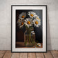 »Romantic Bouquet« retro poster