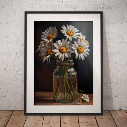 »Romantic Bouquet« retro poster
