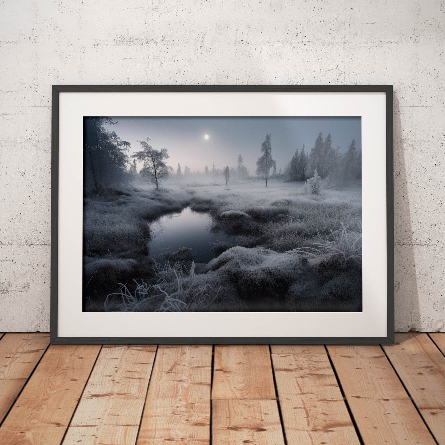»The Resonance of Stillness« landskapsposter