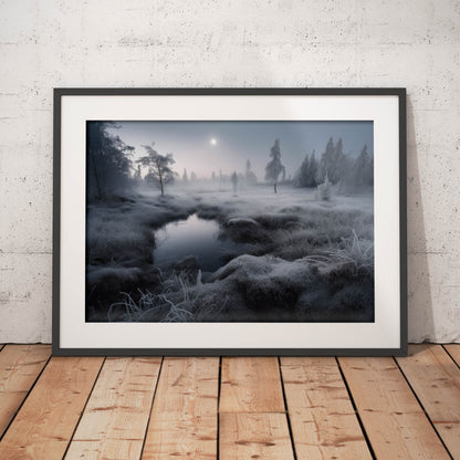 »The Resonance of Stillness« landskapsposter
