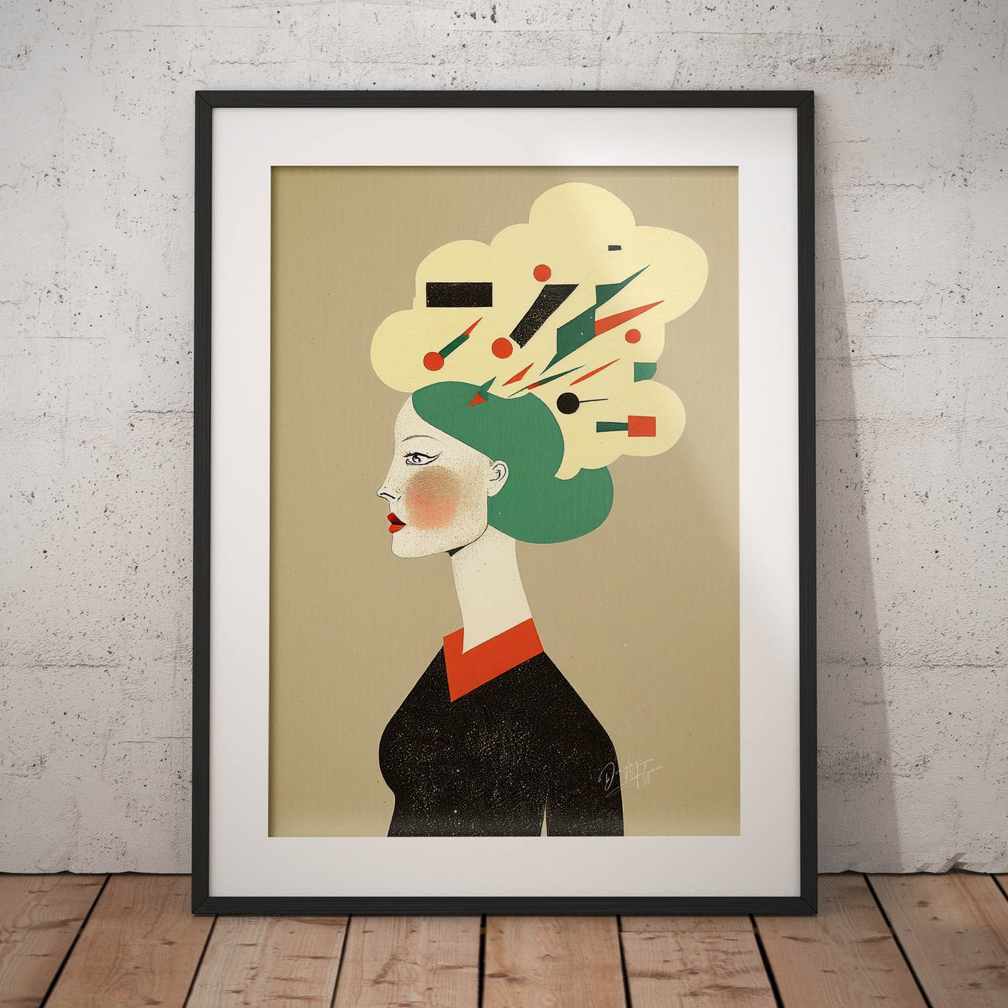 »The Beauty of Friendship« retro poster