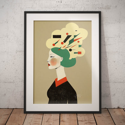»The Beauty of Friendship« retro poster