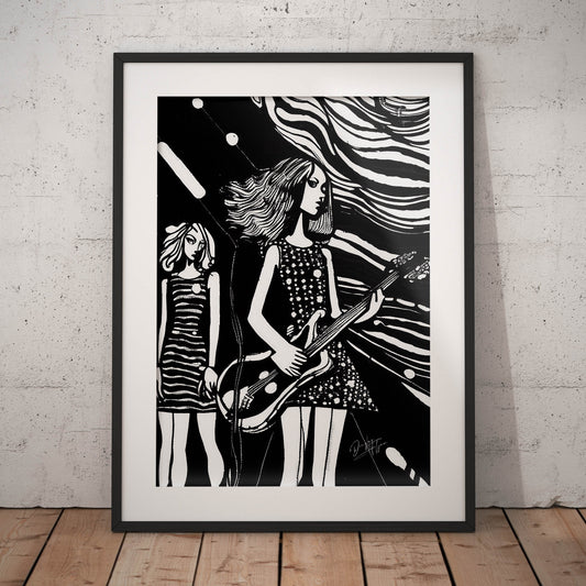 »From Practice to Performance« retro poster