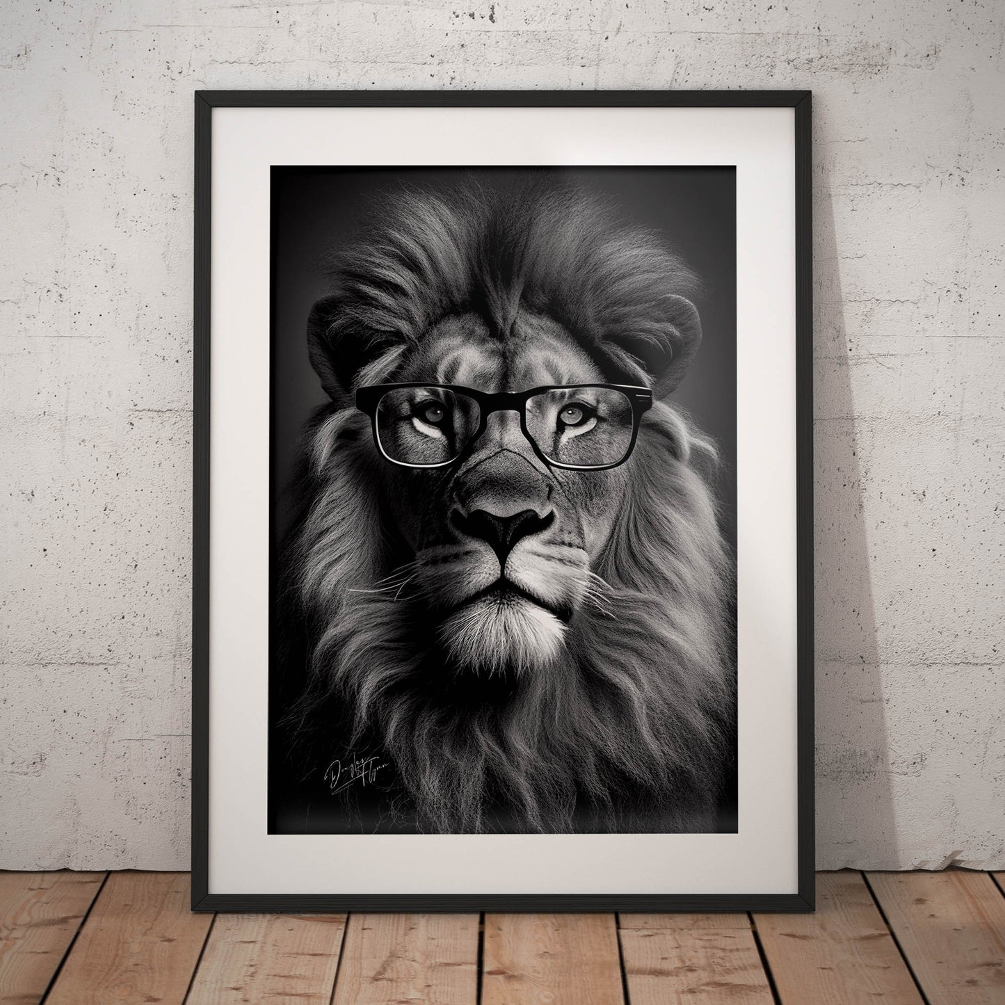 »Roaring Scholar« retro poster