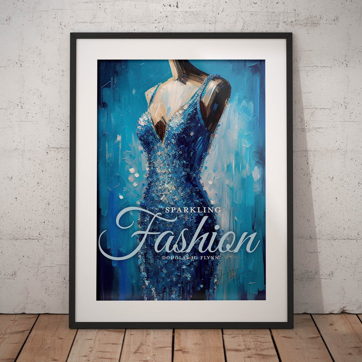 »Sparkling Fashion« merch poster
