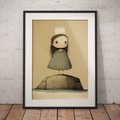 »Royal Sourpuss« retro poster