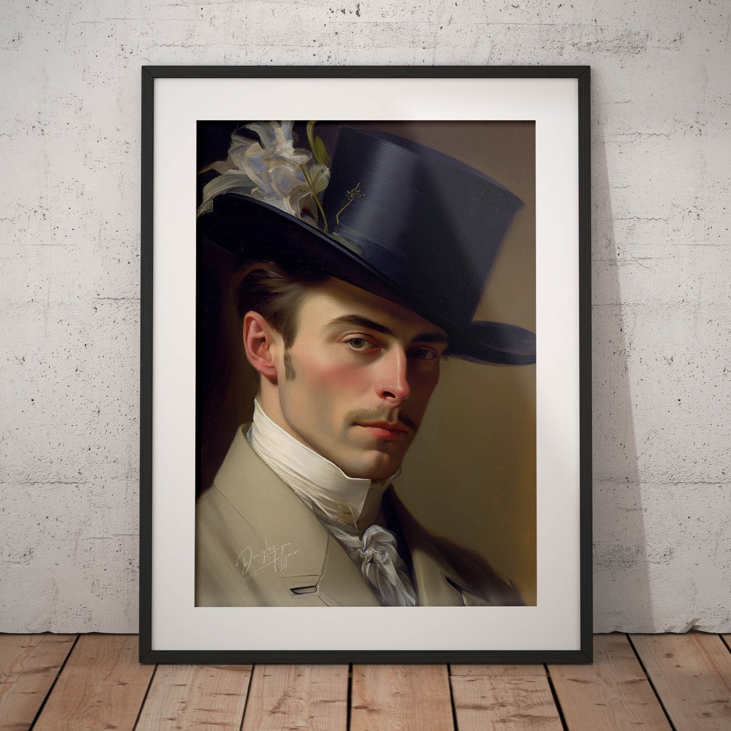 »The Dapper Don«retro poster