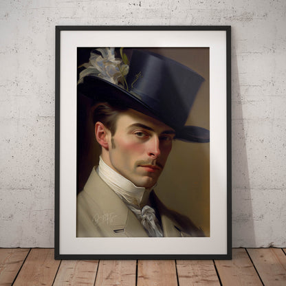 »The Dapper Don«retro poster