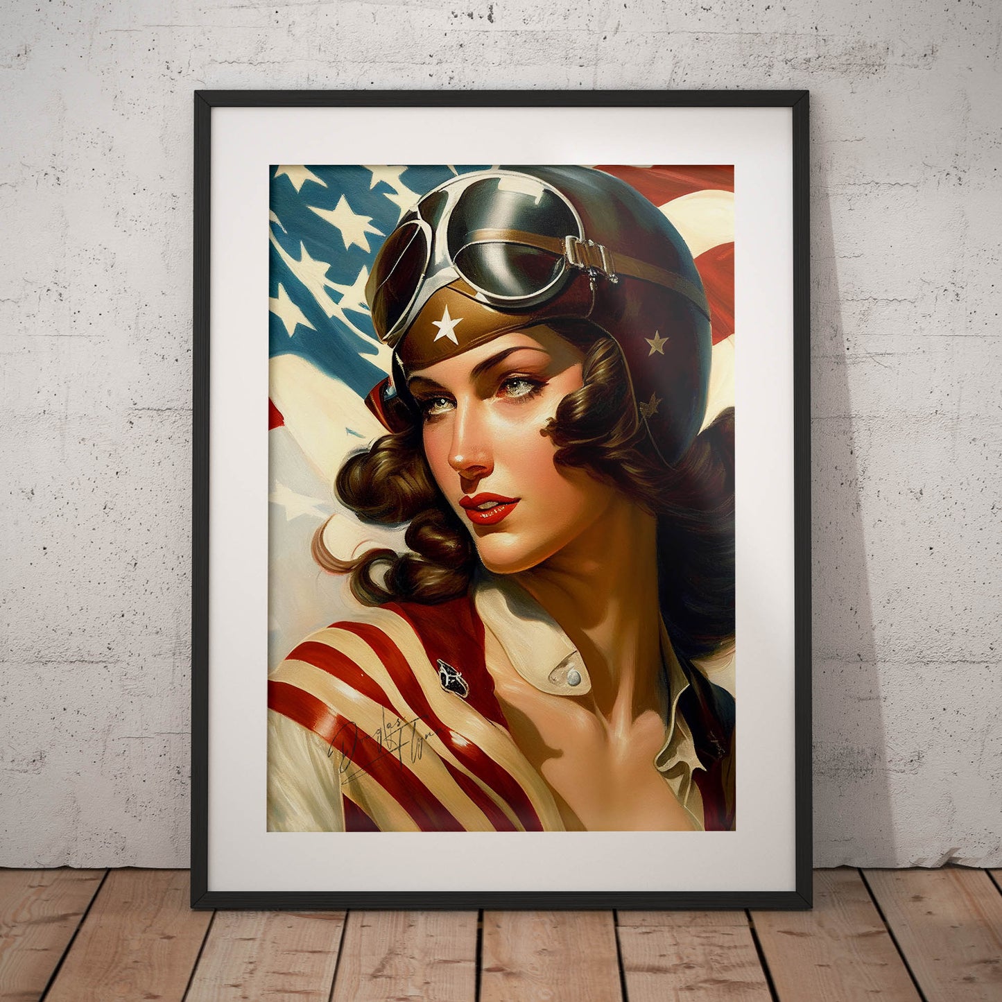 »Iron Dream« retro poster