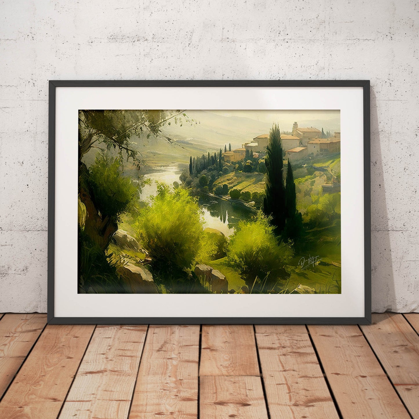 »Tumbled Terrain of Tuscany«