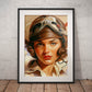 »Keeping My Gear Down For You retro poster