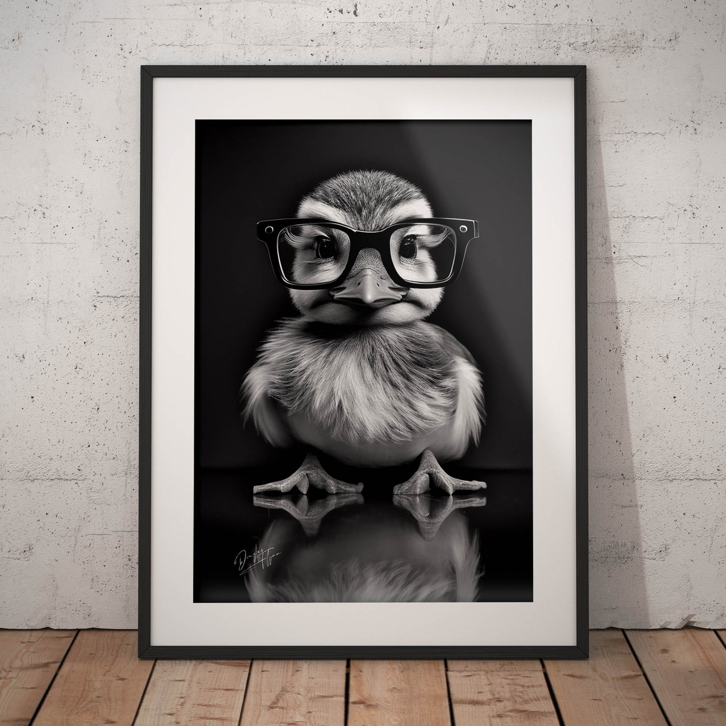 »Wise Quacker« retro poster