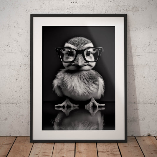 »Wise Quacker« retro poster