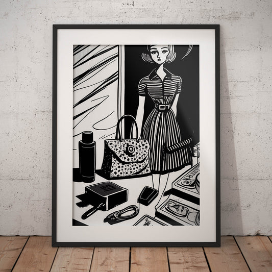»ShopUntil YouDropPt2« retro poster
