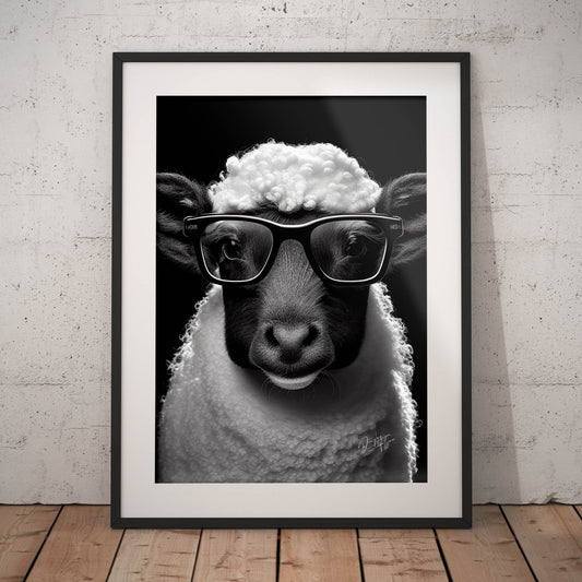 »Wolly Wisdom« retro poster