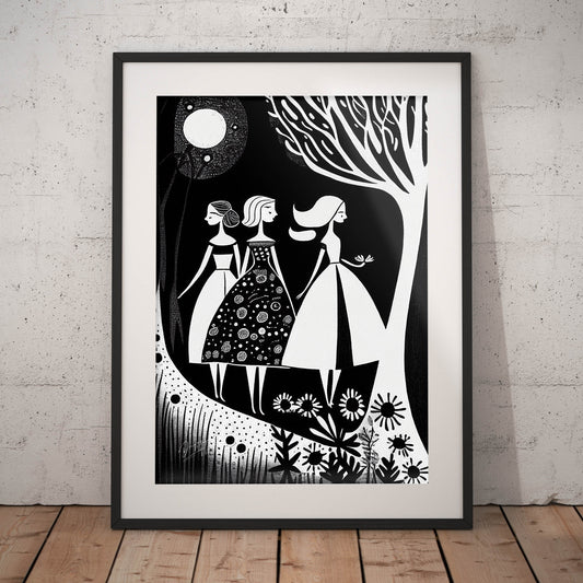»ThePicNicTour« retro poster