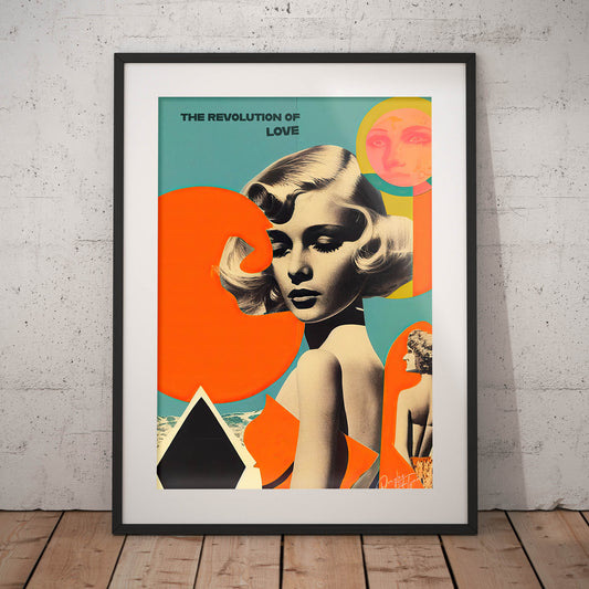 »The Revolution of Love«retro poster