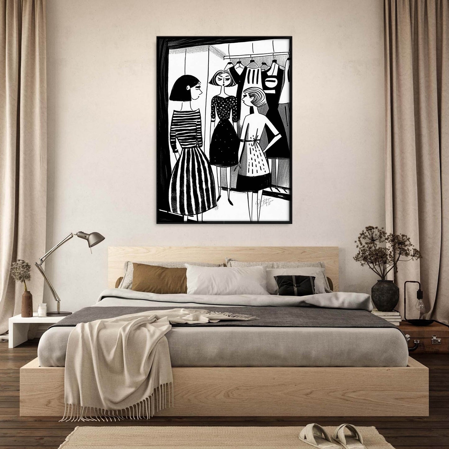 »A Long Road to Stardom« retro poster