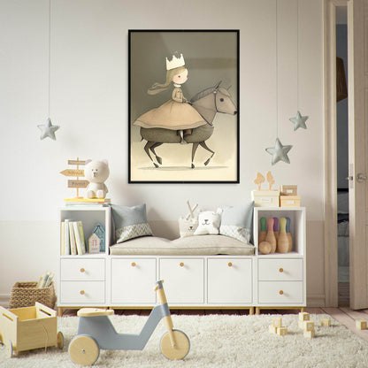 »Cantankerous Champion« retro poster