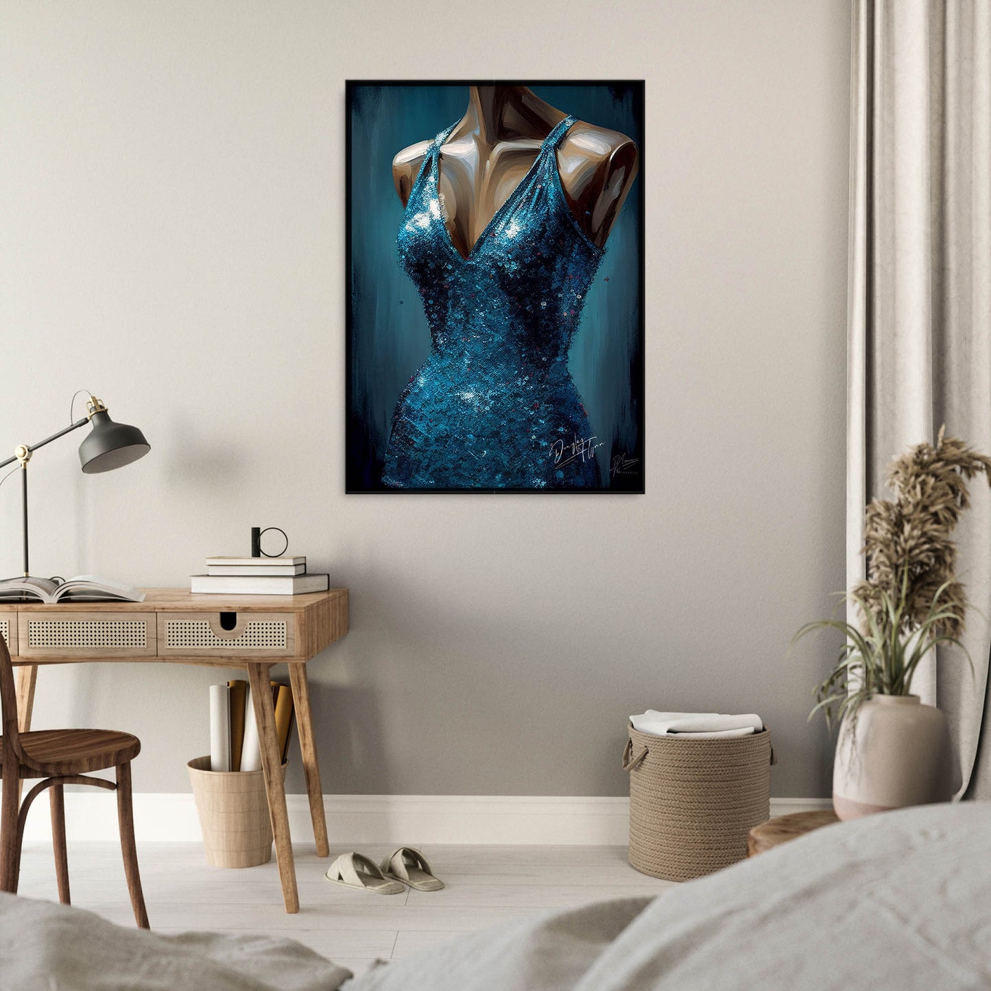 »Azure Radiance Robe«