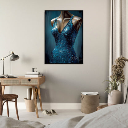 »Azure Radiance Robe«