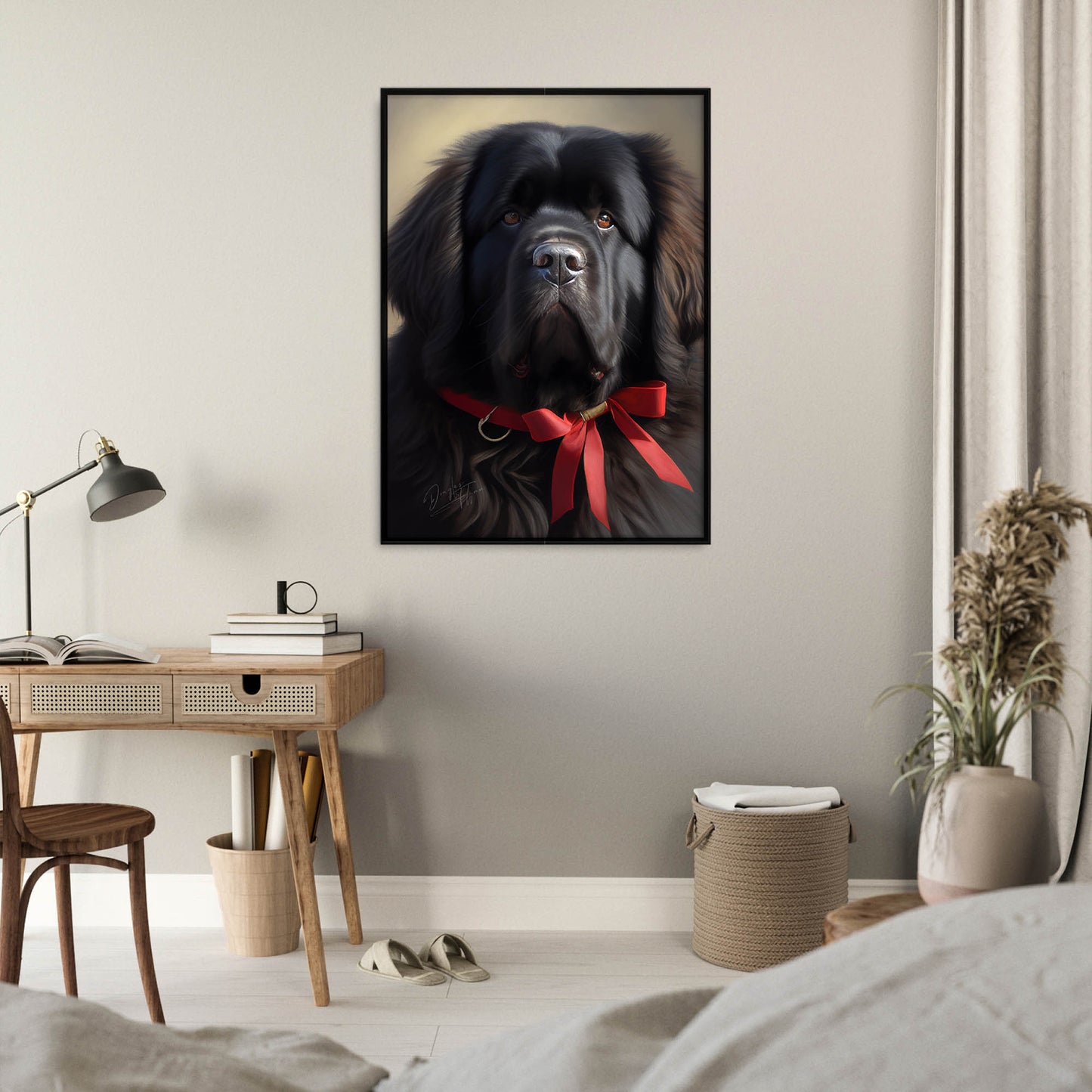 »Newfoundland med rosett«