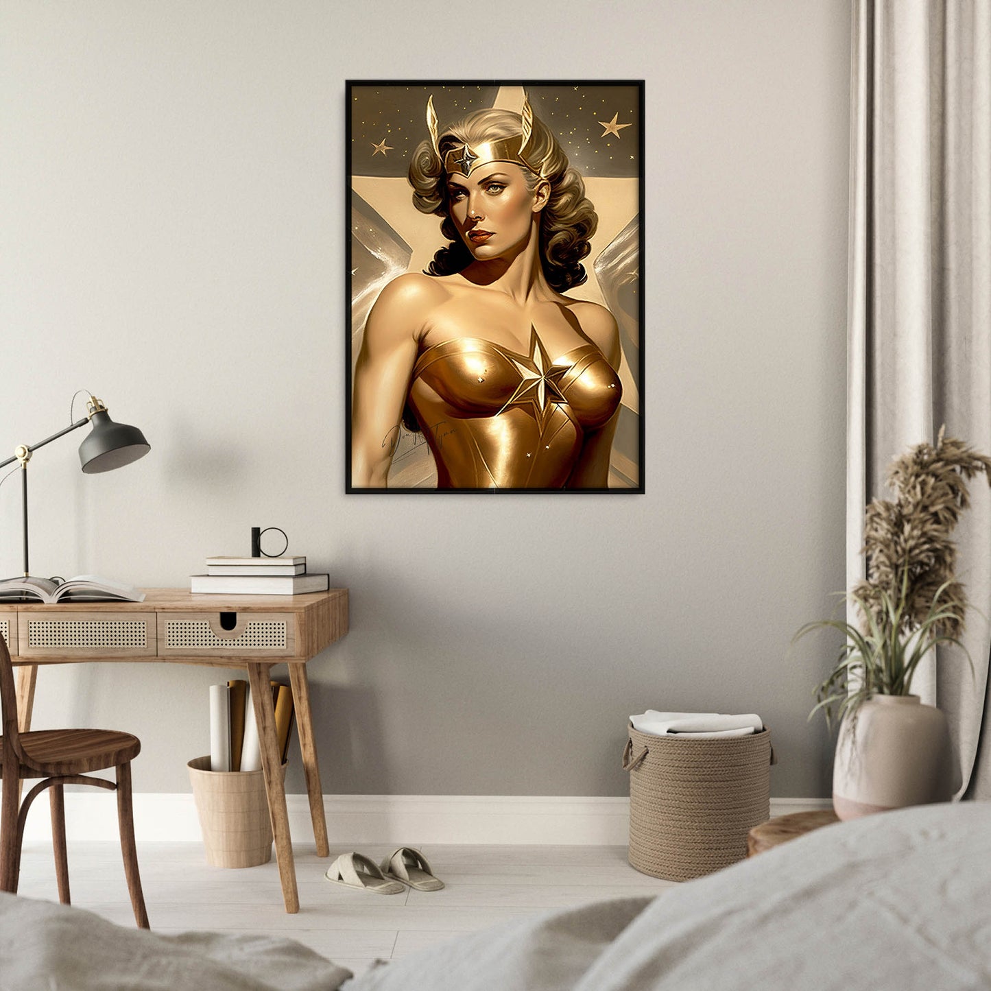 »The Sky Sentinel« retro poster