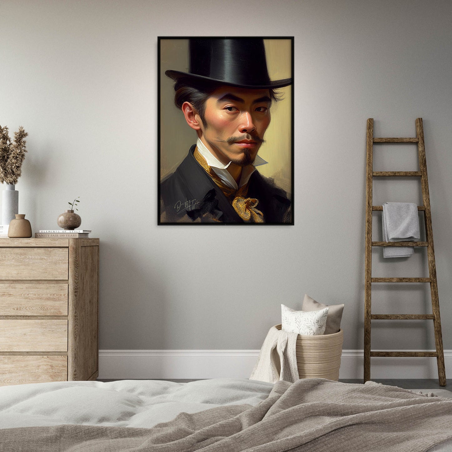 »Classic in Hat«retro poster