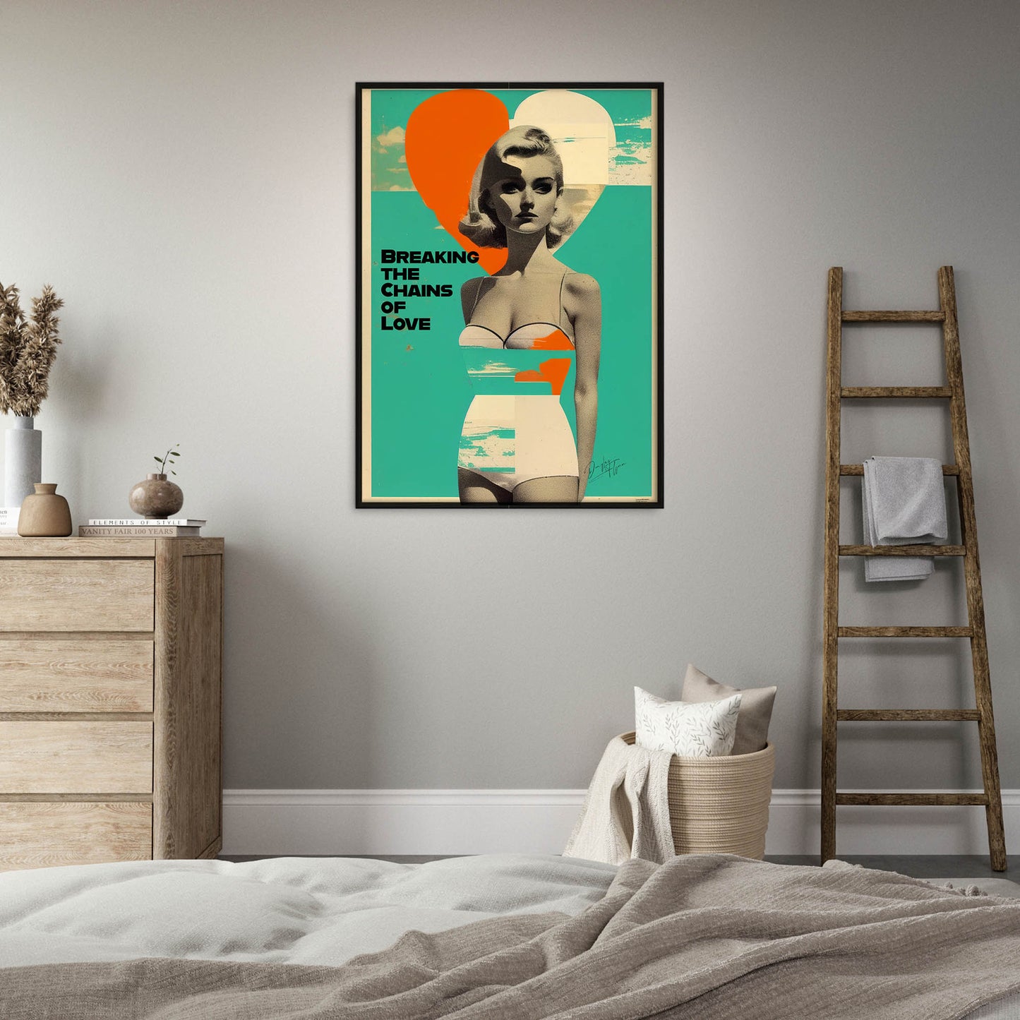 »Breaking the Chains of Love«retro poster
