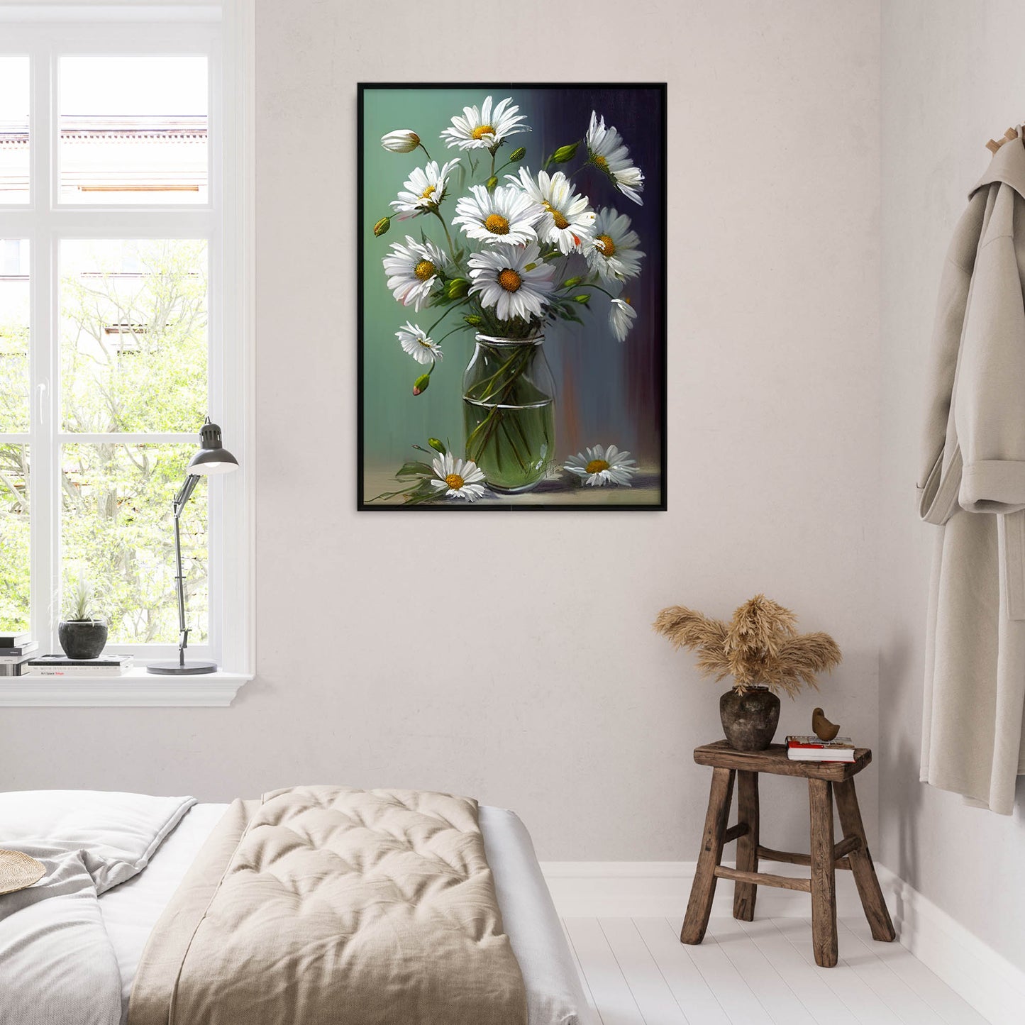 »Elegant Blooms« retro poster