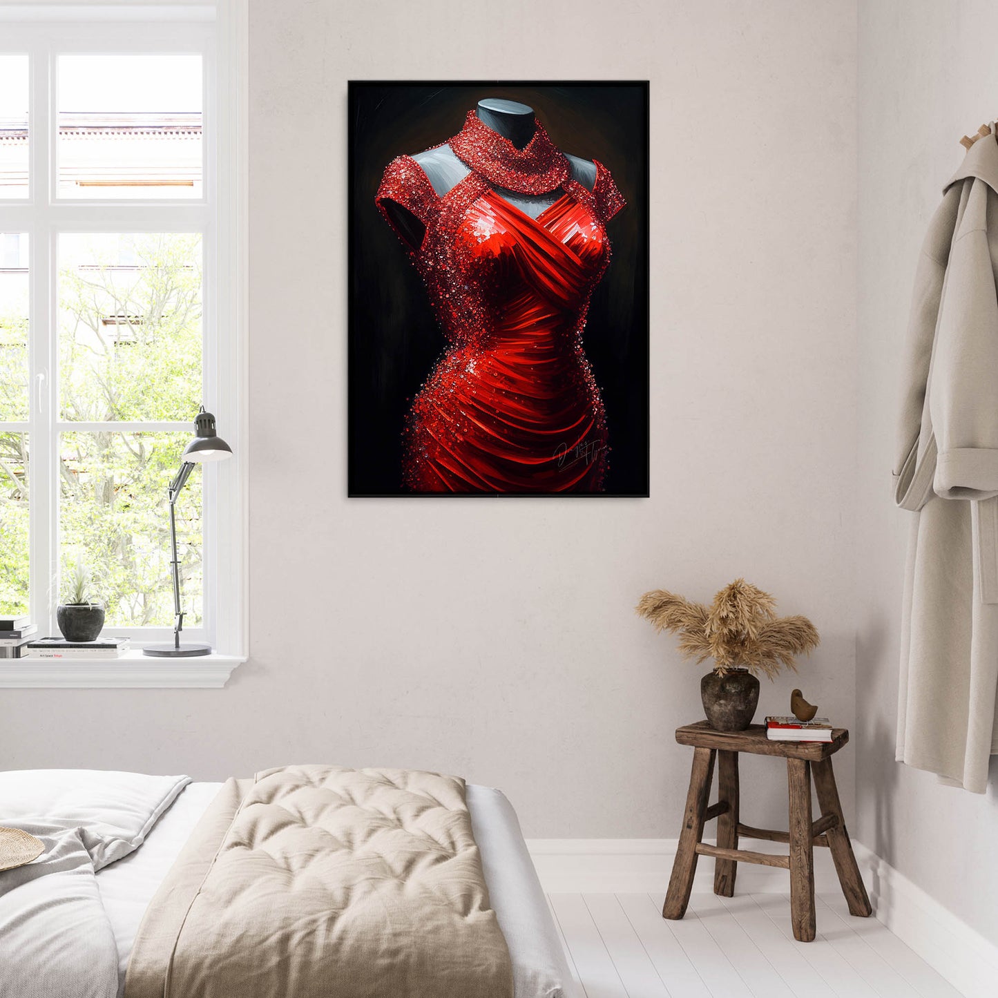 »Glittering Inferno Robe«