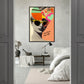 »Free Love, Free Life«retro poster