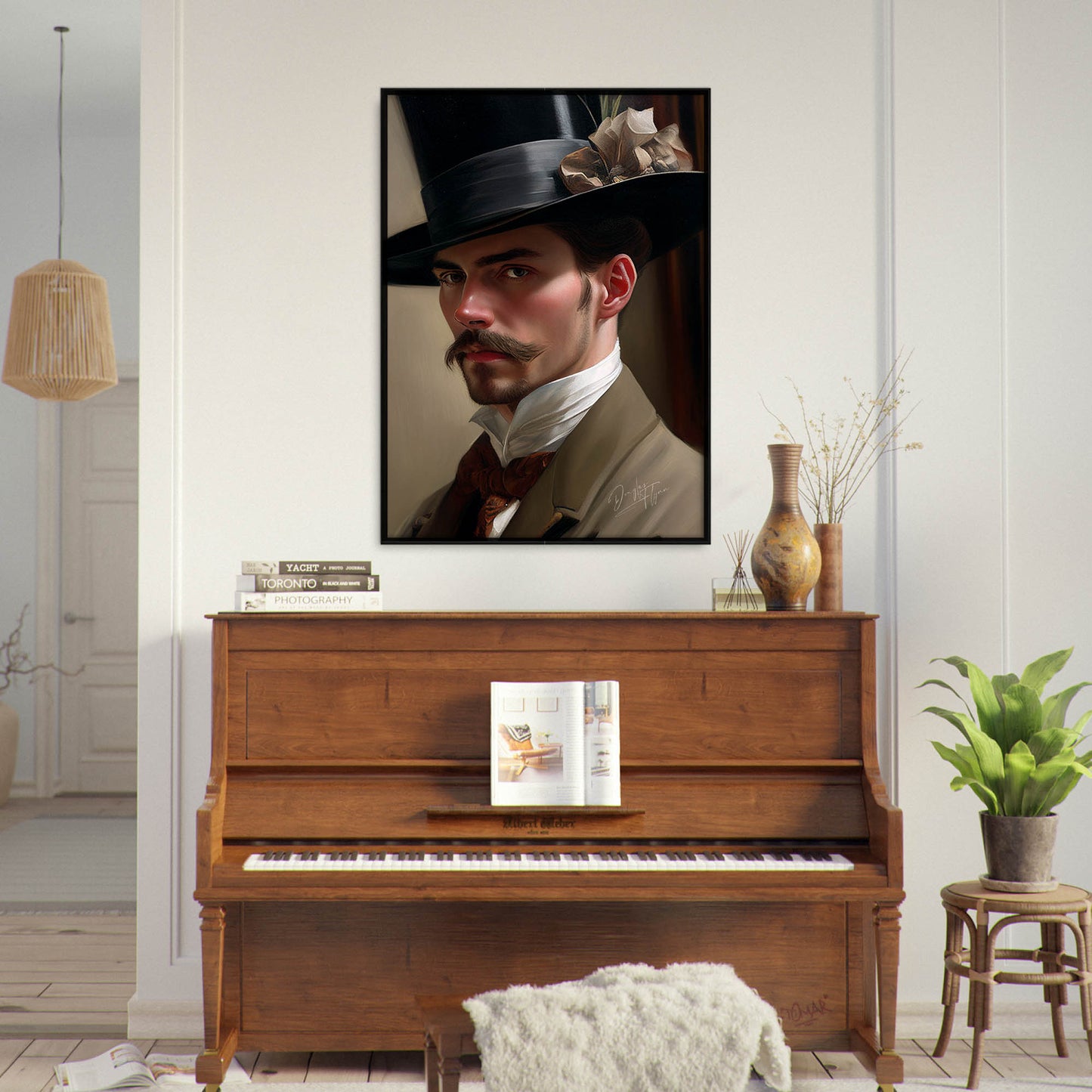 »Hats off to the Gent«retro poster