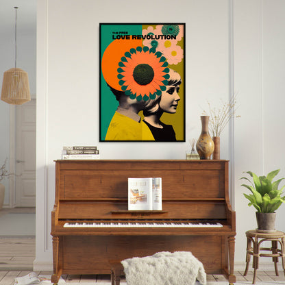 »The Free Love Revolution«retro poster