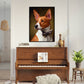 »Basenji med rosett«