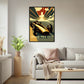 »Journey Through Racing History« retro poster