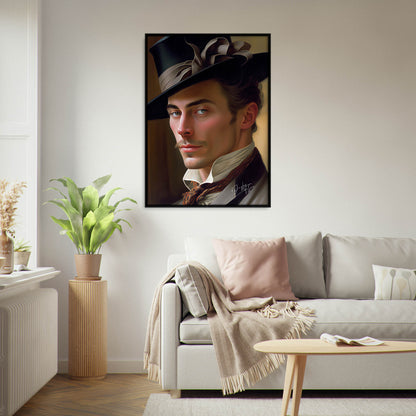 »Hattitude Past«retro poster