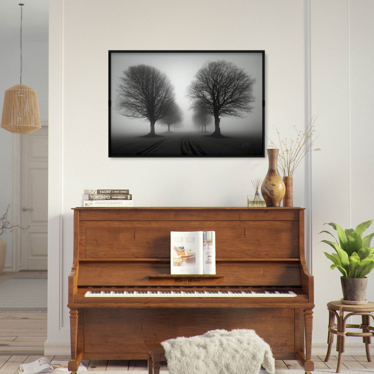 »Melody of Time« landskapsposter