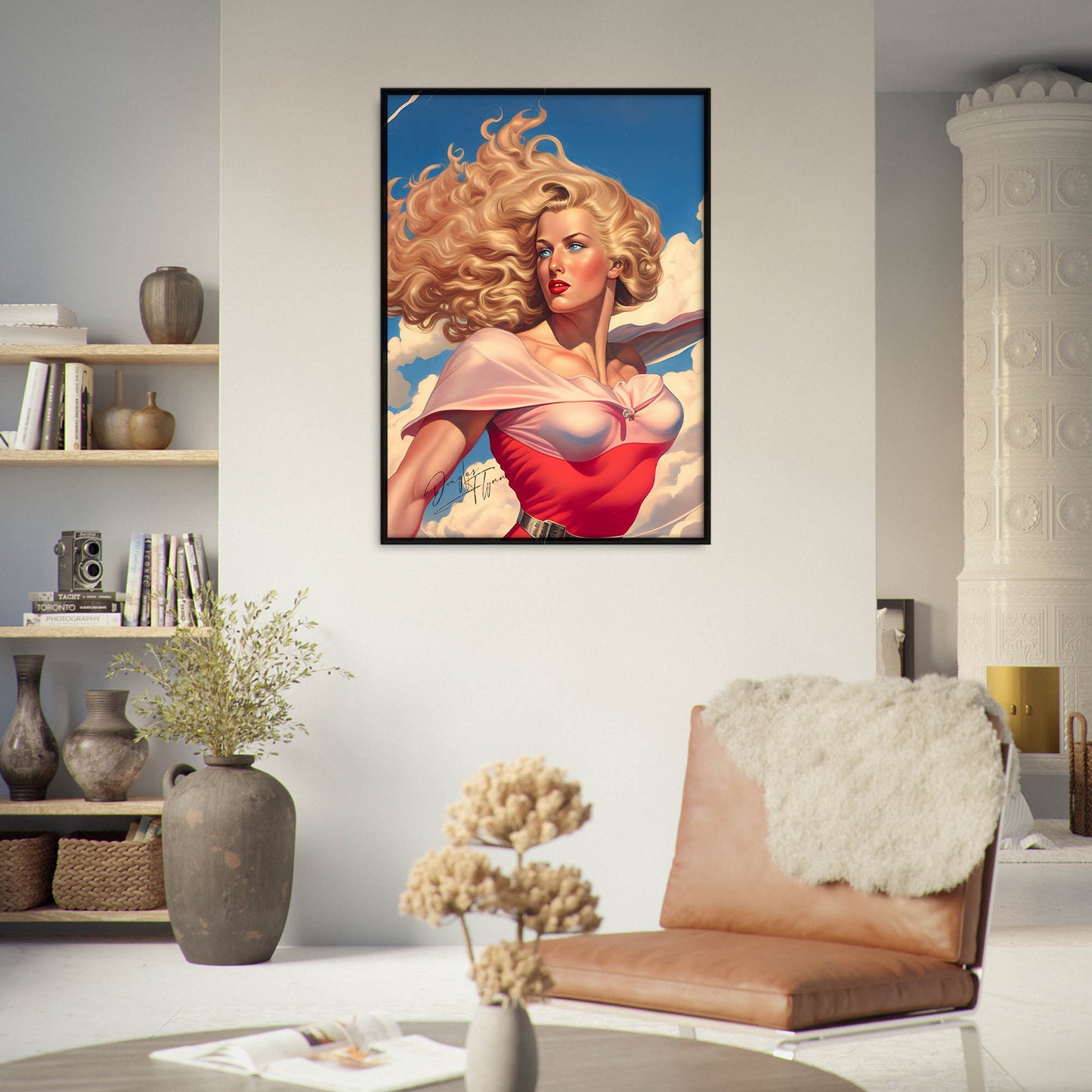 »The Rose Runner« retro poster