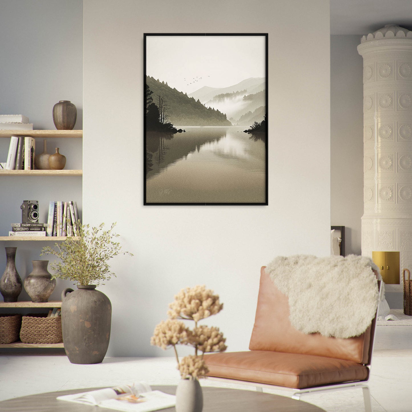»Lake« designposter