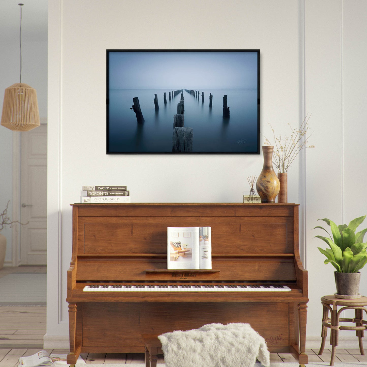 »Pulse of Serenity« landskapsposter