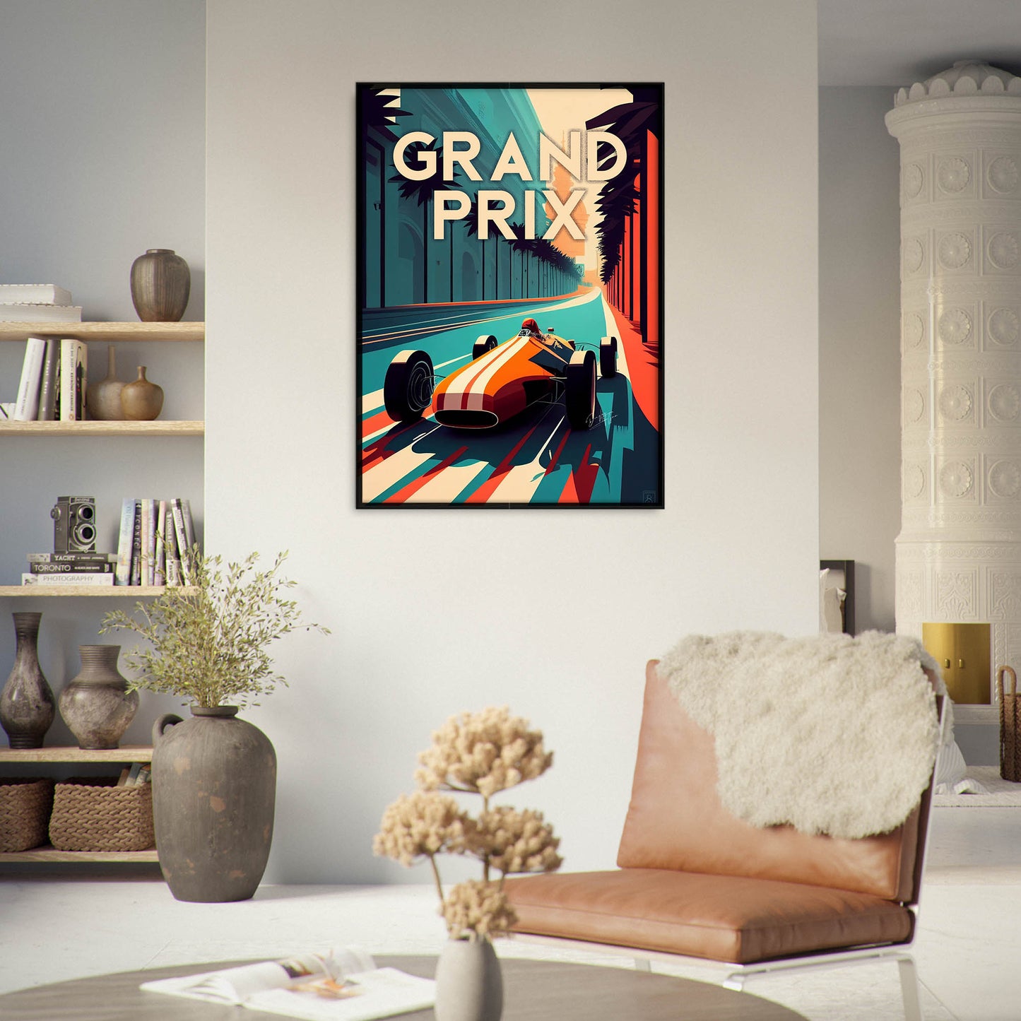 »Legacy Le Mans« retro poster