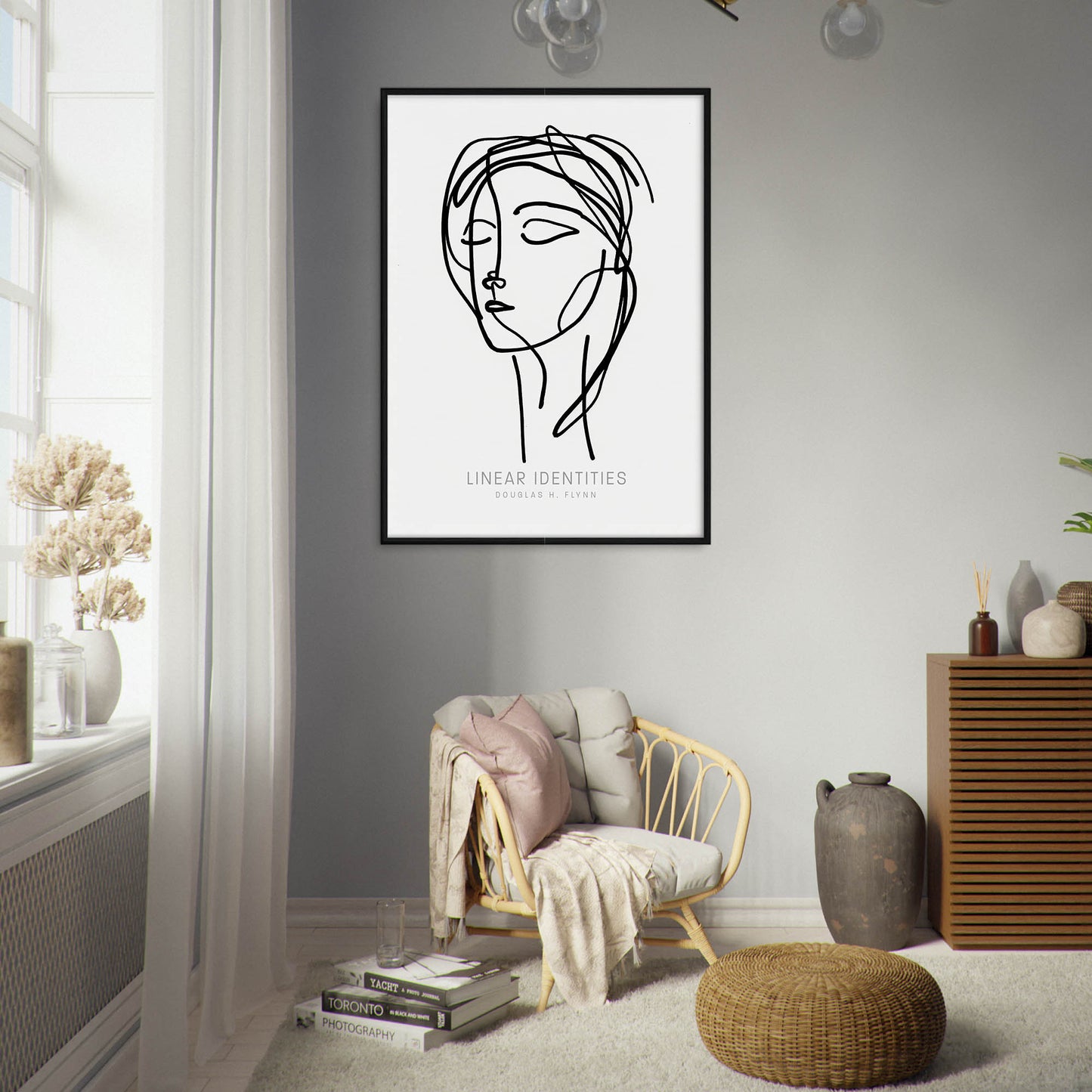 »LinearI dentities« merch poster