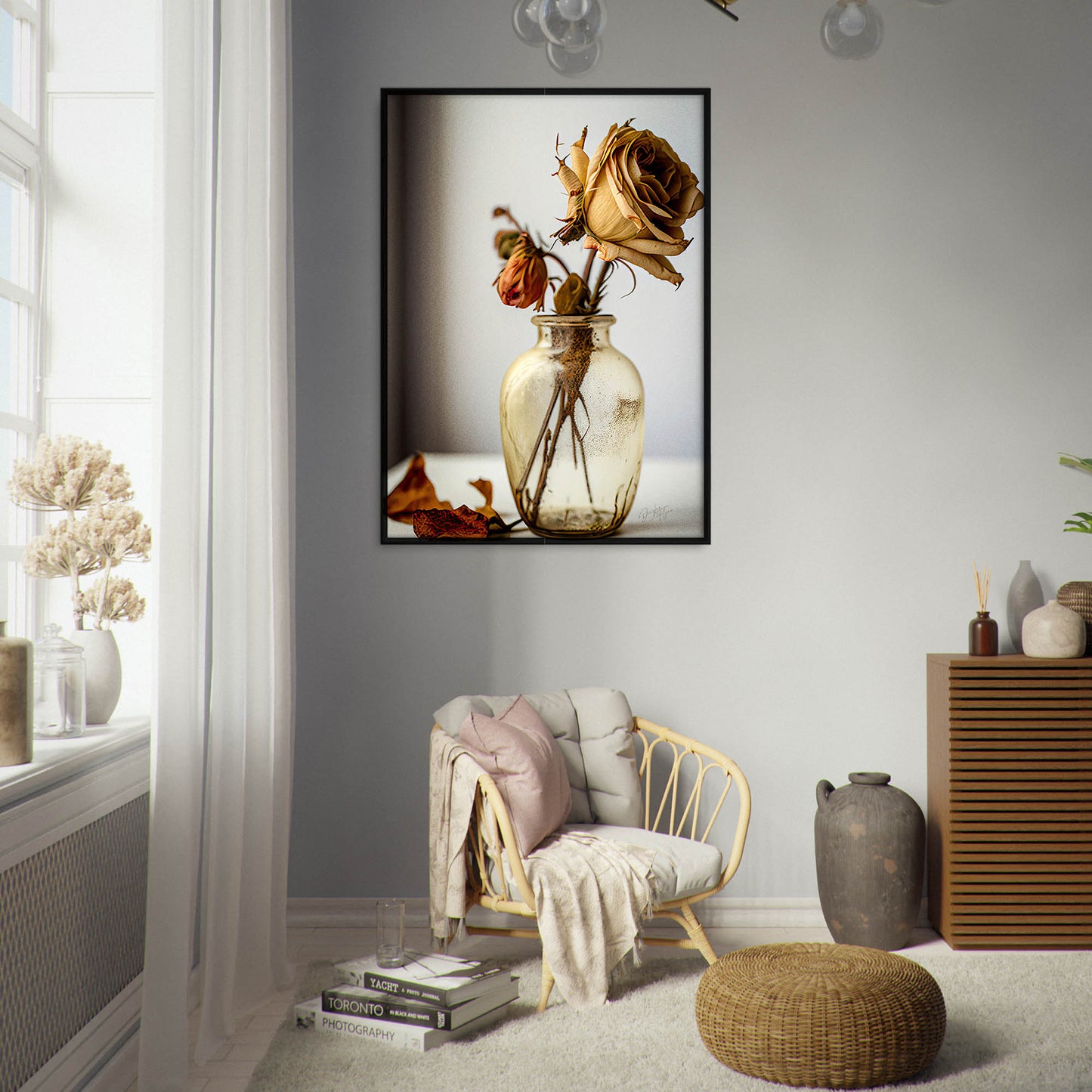 »Rusty Rose« designposter