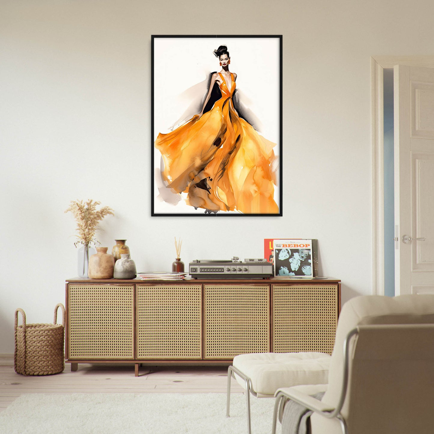 »Gown Flair« poster