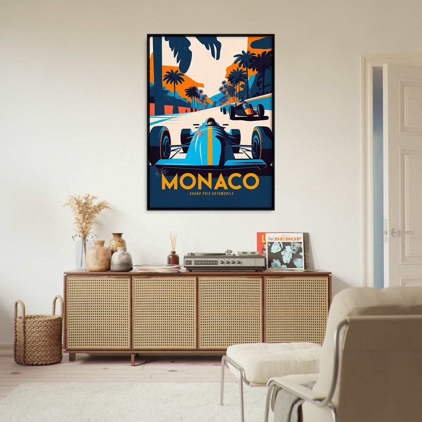 »Nostalgic Nürburgring« retro poster