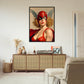 »The Scarlet Skyfighter« retro poster