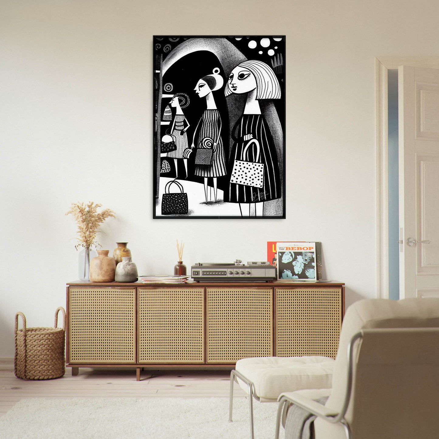 »Even More Shopping« retro poster