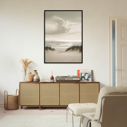 »Sand and Sea« designposter