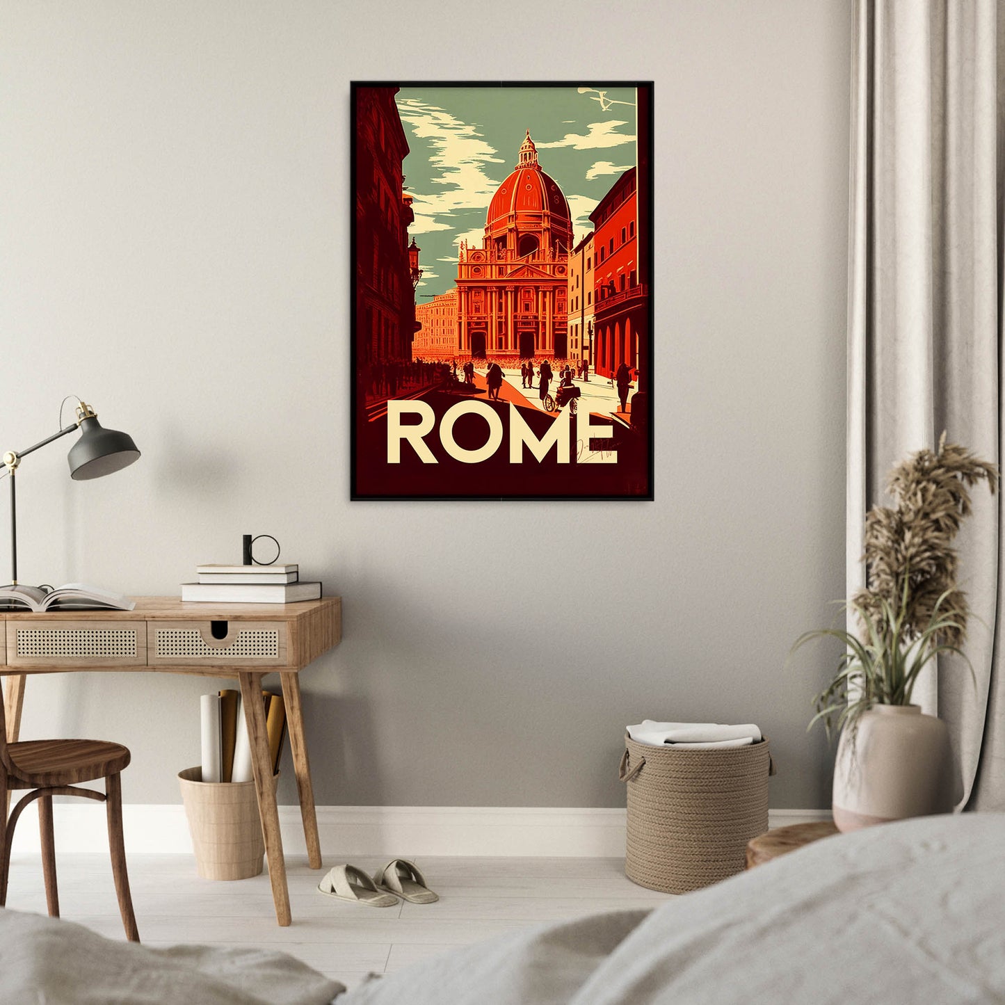 »Rome, travel poster no 1« retro poster